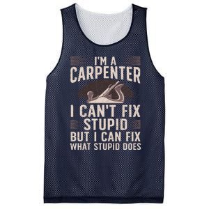 Funny Carpentry Design For Carpenter Woodworking Mesh Reversible Basketball Jersey Tank