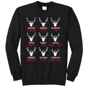 Funny Christmas Deer Hunters All Of SantaS Reindeer Sweatshirt