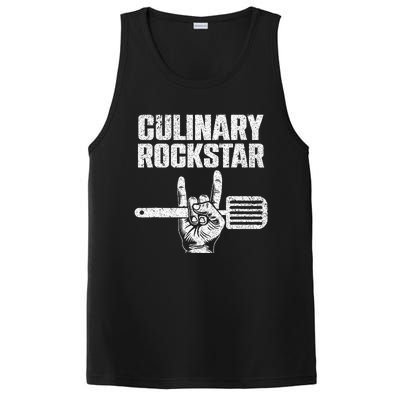 Funny Culinary Design For Chef Cook Culinary Lover PosiCharge Competitor Tank