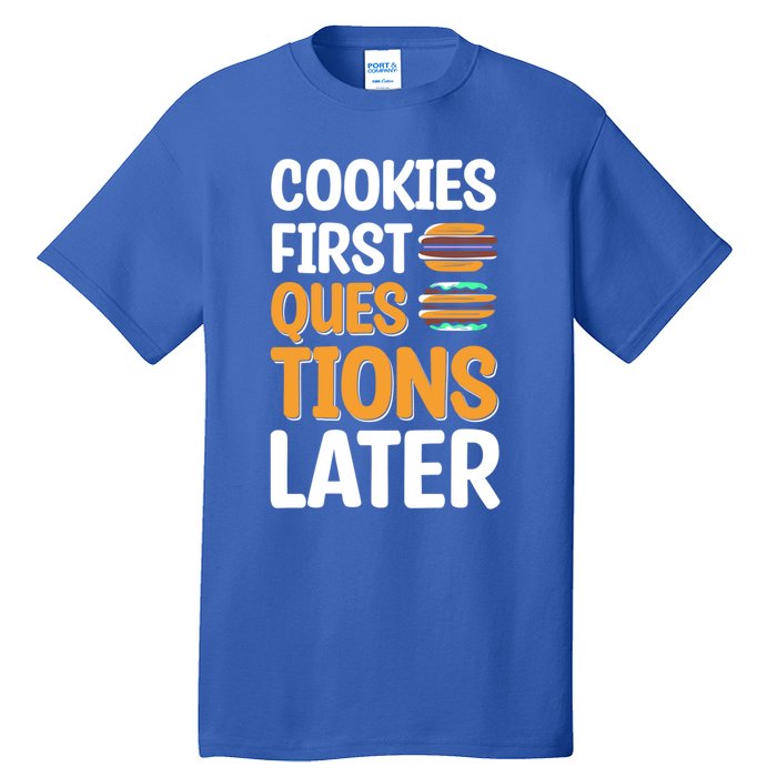 Funny Cookie Design For Christmas Cookie Baking Crew Meaningful Gift Tall T-Shirt