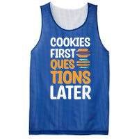 Funny Cookie Design For Christmas Cookie Baking Crew Meaningful Gift Mesh Reversible Basketball Jersey Tank