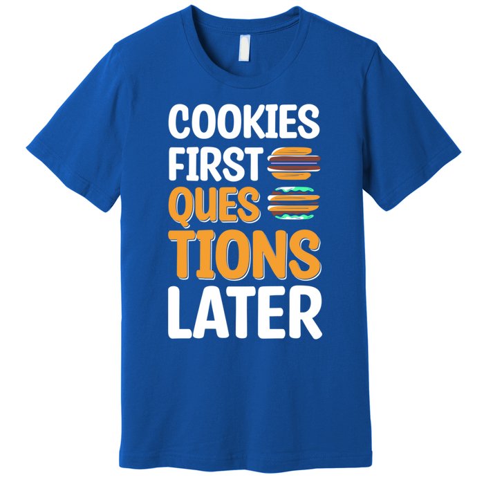 Funny Cookie Design For Christmas Cookie Baking Crew Meaningful Gift Premium T-Shirt