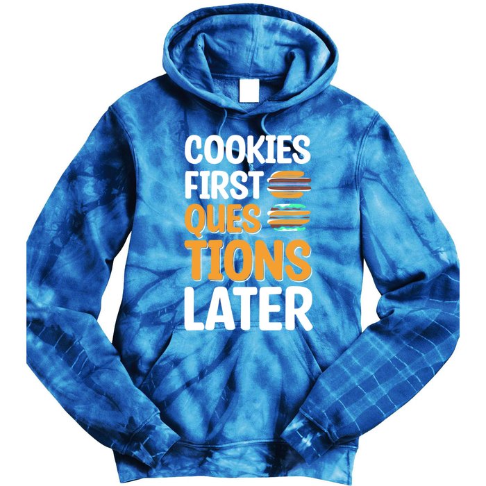 Funny Cookie Design For Christmas Cookie Baking Crew Meaningful Gift Tie Dye Hoodie