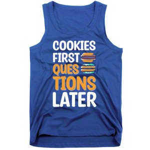 Funny Cookie Design For Christmas Cookie Baking Crew Meaningful Gift Tank Top