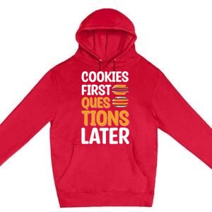 Funny Cookie Design For Christmas Cookie Baking Crew Meaningful Gift Premium Pullover Hoodie