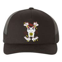 Funny Cat Dan Da Dan Gift Exclusive Yupoong Adult 5-Panel Trucker Hat