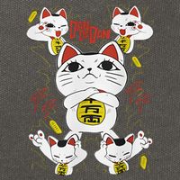 Funny Cat Dan Da Dan Gift Exclusive Cotton Canvas Backpack