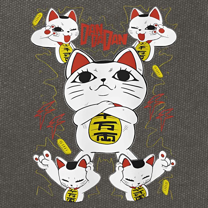 Funny Cat Dan Da Dan Gift Exclusive Cotton Canvas Backpack