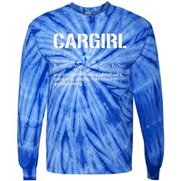 Funny Car Definition Car Parts Car Lover Hotter Car Gift Tie-Dye Long Sleeve Shirt