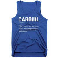 Funny Car Definition Car Parts Car Lover Hotter Car Gift Tank Top