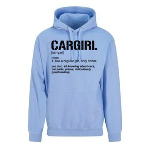 Funny Car Definition Car Parts Car Lover Hotter Car Gift Unisex Surf Hoodie