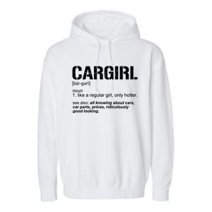 Funny Car Definition Car Parts Car Lover Hotter Car Gift Garment-Dyed Fleece Hoodie