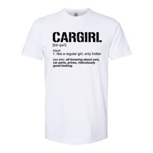 Funny Car Definition Car Parts Car Lover Hotter Car Gift Softstyle CVC T-Shirt