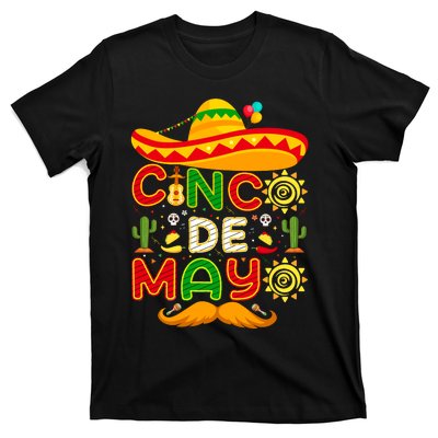 Festive Cinco De Mayo Celebration Graphic T-Shirt