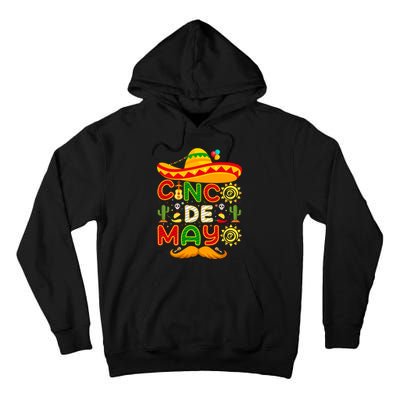 Festive Cinco De Mayo Celebration Graphic Tall Hoodie