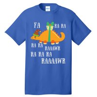 Funny Cute Dinosaur Fa Ra Ra Rawr Rawr Christmas Stegosaurus Meaningful Gift Tall T-Shirt