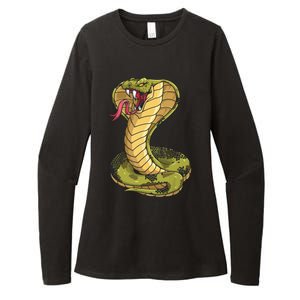 Funny Cobra Design For Men Women King Snake Cobra Lover Womens CVC Long Sleeve Shirt