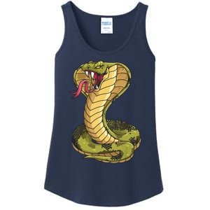 Funny Cobra Design For Men Women King Snake Cobra Lover Ladies Essential Tank