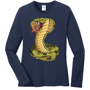 Funny Cobra Design For Men Women King Snake Cobra Lover Ladies Long Sleeve Shirt