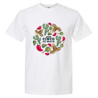 Feliz Cinco De Mayo Party, Mexican Holiday ,5 De Mayo Fiesta Garment-Dyed Heavyweight T-Shirt