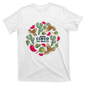 Feliz Cinco De Mayo Party, Mexican Holiday ,5 De Mayo Fiesta T-Shirt