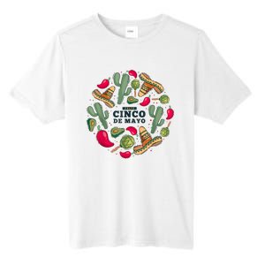 Feliz Cinco De Mayo Party, Mexican Holiday ,5 De Mayo Fiesta Tall Fusion ChromaSoft Performance T-Shirt