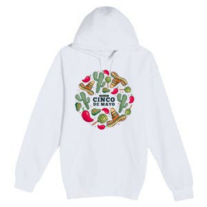 Feliz Cinco De Mayo Party, Mexican Holiday ,5 De Mayo Fiesta Premium Pullover Hoodie