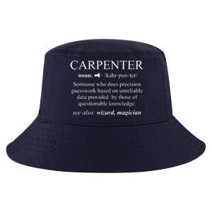 Funny Carpenter Definition Shirts Woodworking Carpentry Gift Cool Comfort Performance Bucket Hat