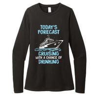 Funny Cruise Design For  Cruising Boat Trip Lovers Womens CVC Long Sleeve Shirt