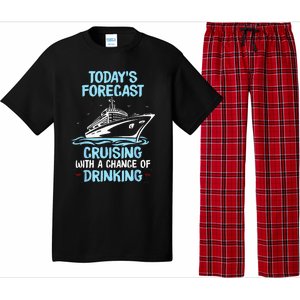 Funny Cruise Design For  Cruising Boat Trip Lovers Pajama Set