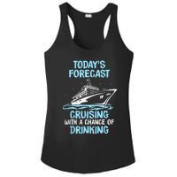 Funny Cruise Design For  Cruising Boat Trip Lovers Ladies PosiCharge Competitor Racerback Tank