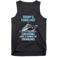 Funny Cruise Design For  Cruising Boat Trip Lovers Tank Top