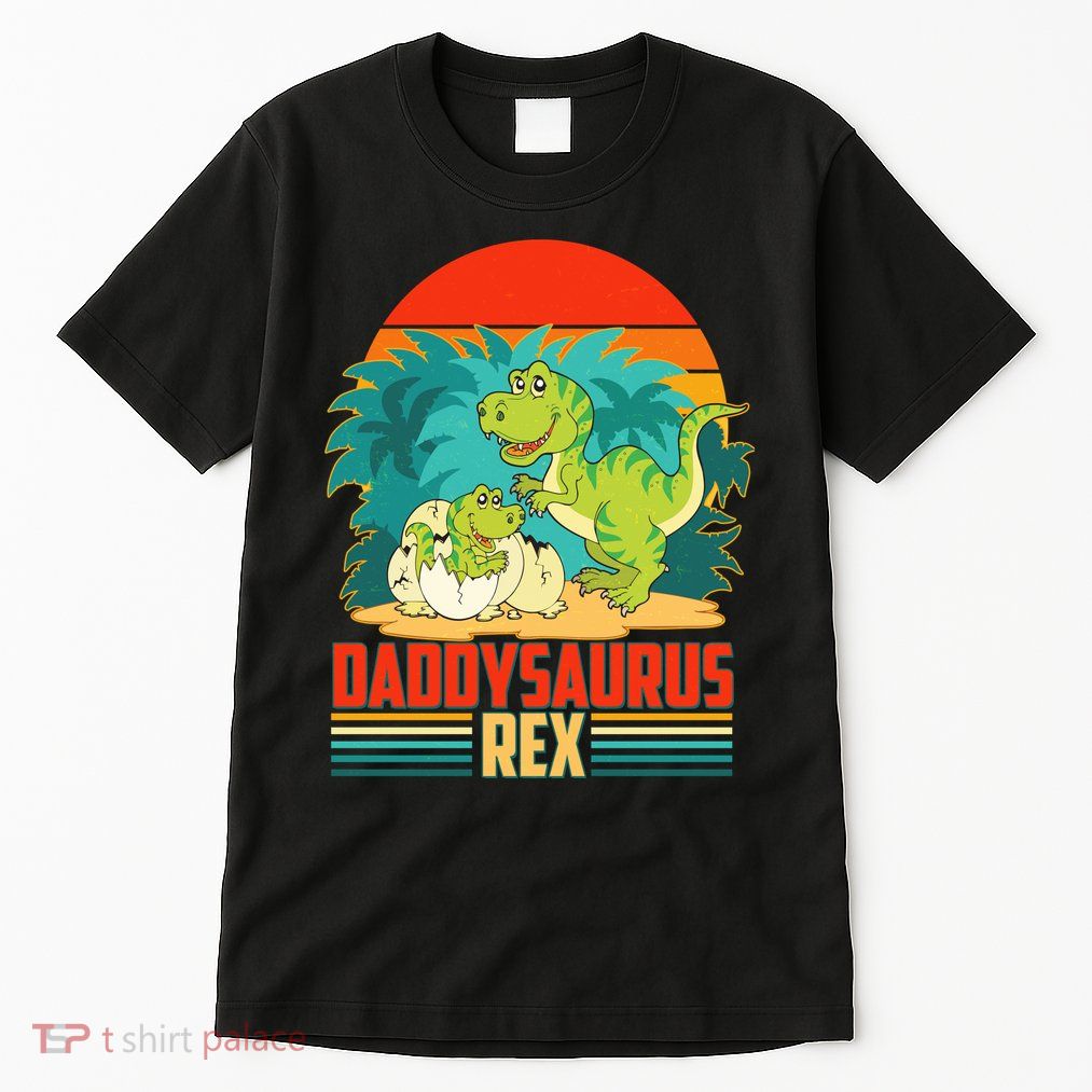 Funny Cute Daddysaurus Rex Tall T-Shirt