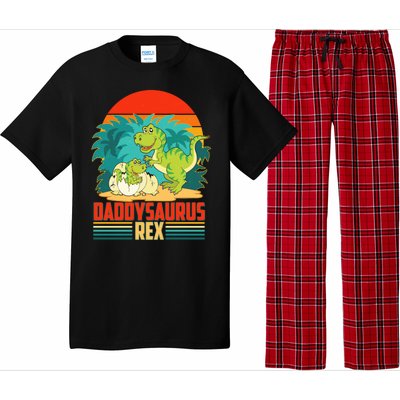 Funny Cute Daddysaurus Rex Pajama Set