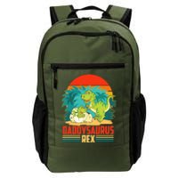 Funny Cute Daddysaurus Rex Daily Commute Backpack