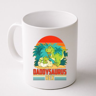 Funny Cute Daddysaurus Rex Coffee Mug