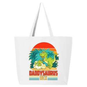 Funny Cute Daddysaurus Rex 25L Jumbo Tote