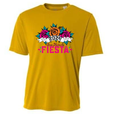 Funny Cinco De Mayo Fiesta San Antonio 2024 LetS Fiesta Cooling Performance Crew T-Shirt