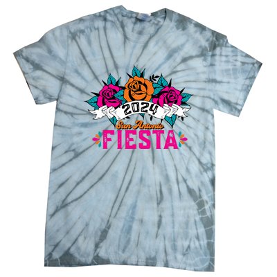 Funny Cinco De Mayo Fiesta San Antonio 2024 LetS Fiesta Tie-Dye T-Shirt