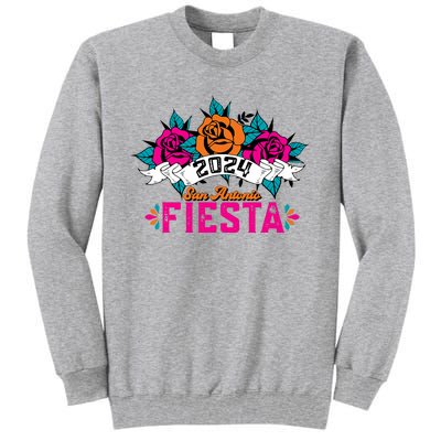 Funny Cinco De Mayo Fiesta San Antonio 2024 LetS Fiesta Tall Sweatshirt