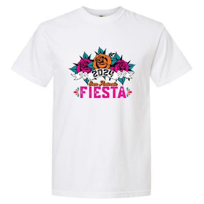 Funny Cinco De Mayo Fiesta San Antonio 2024 LetS Fiesta Garment-Dyed Heavyweight T-Shirt