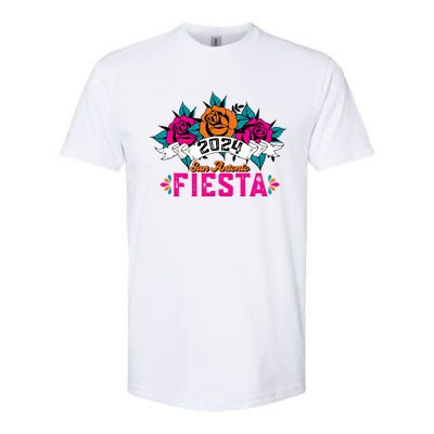 Funny Cinco De Mayo Fiesta San Antonio 2024 LetS Fiesta Softstyle CVC T-Shirt