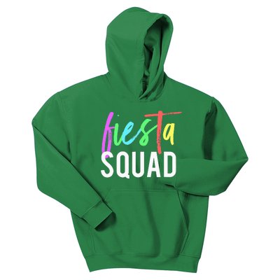 Funny Cinco De Mayo Fiesta Squad Design For Parties Kids Hoodie