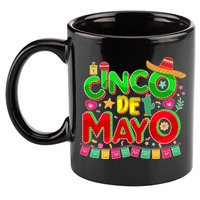 Festive Cinco De Mayo 11oz C Handle Ceramic Mug