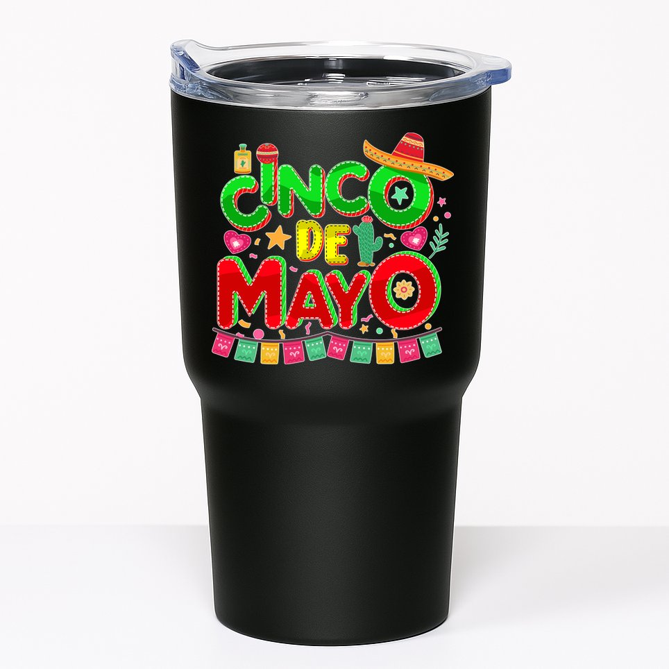 Festive Cinco De Mayo Tumbler