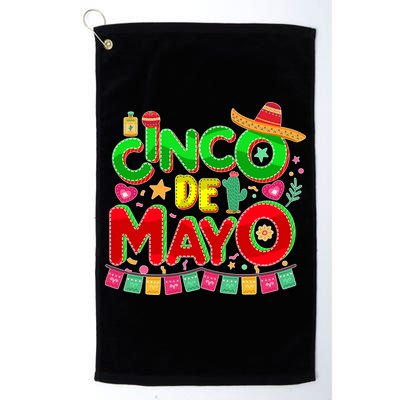 Festive Cinco De Mayo Golf Towel