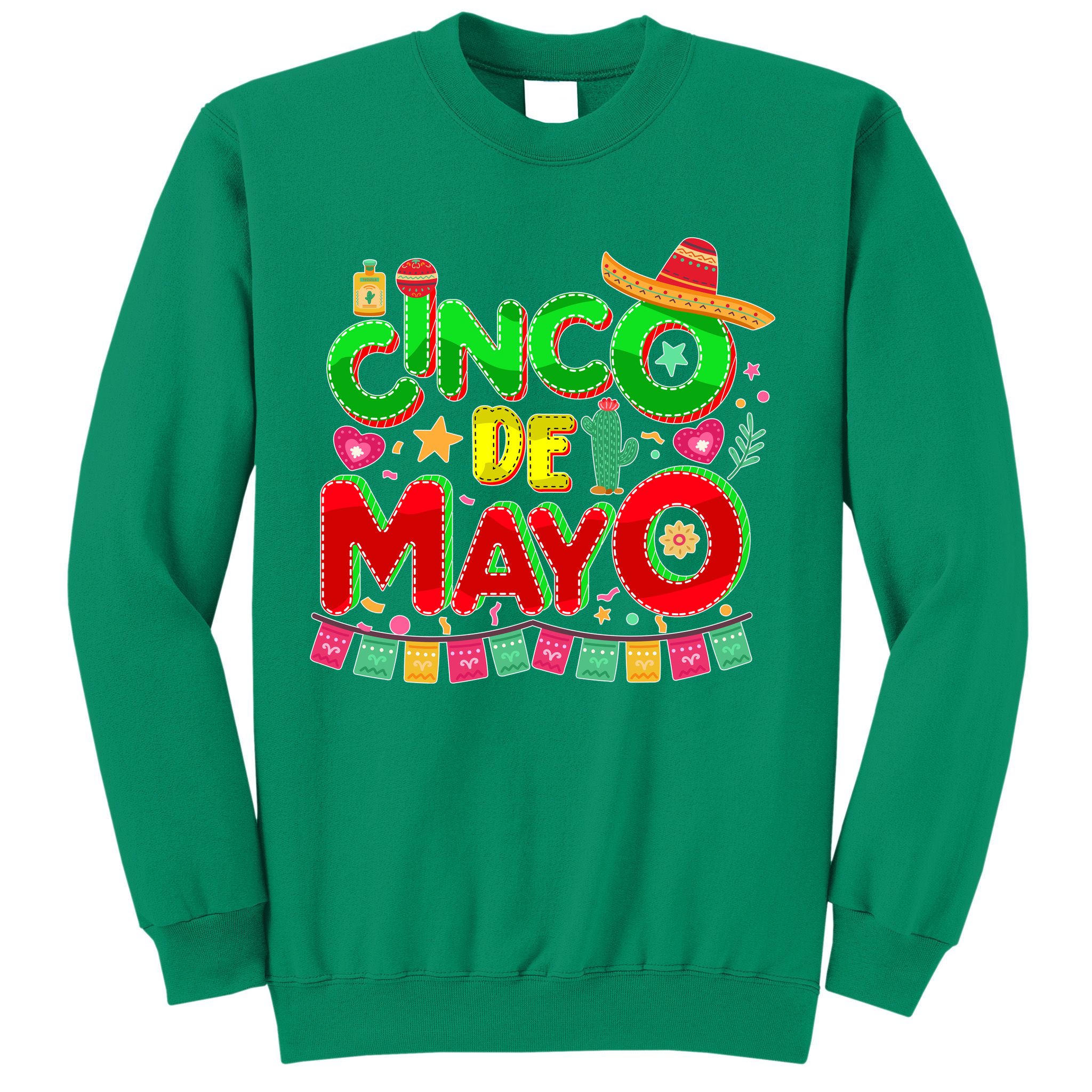Festive Cinco De Mayo Sweatshirt