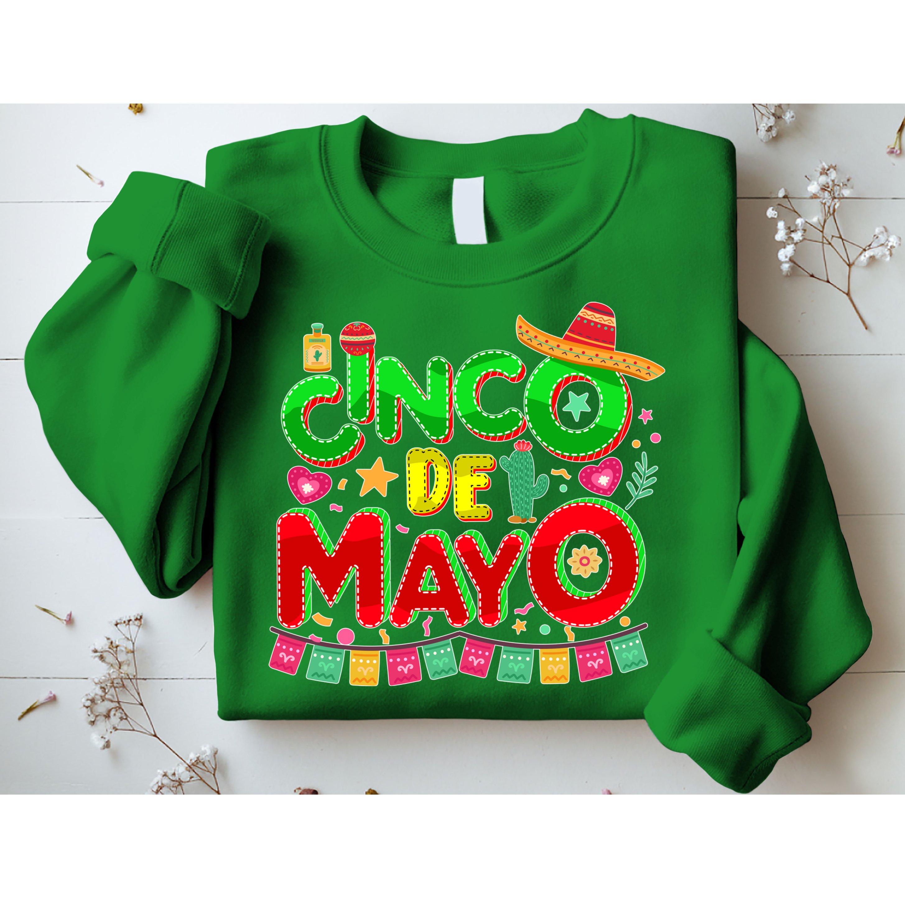 Festive Cinco De Mayo Sweatshirt