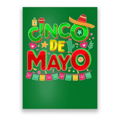 Festive Cinco De Mayo Poster