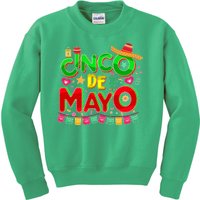 Festive Cinco De Mayo Kids Sweatshirt